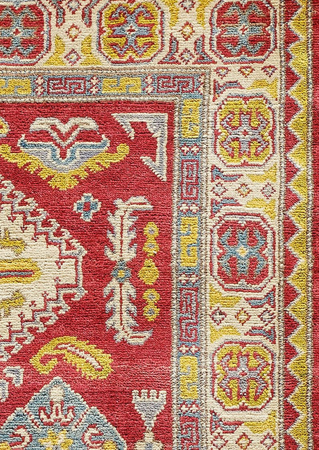 Apple Citrine Super Kazak 4'1" x 6'2"