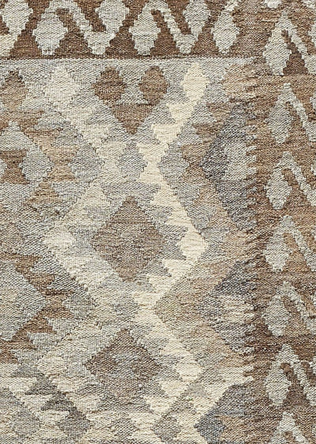 Snow Diamond Kilim 6'9" x 9'6"