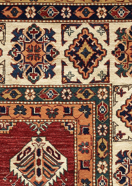 Geometric Apple Super Kazak 8'11" x 12'5"