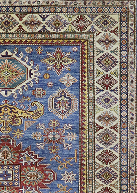Coral Blue Super Kazak 5'10" x 8'0"