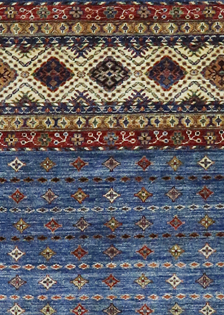 Smokey Blue Khorjin 3'11" x 5'9"