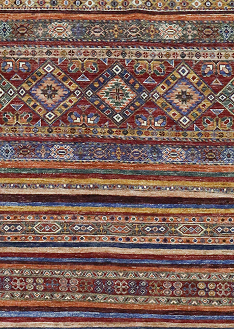Striped Jasper Super Kazak 5'11" x 7'7"
