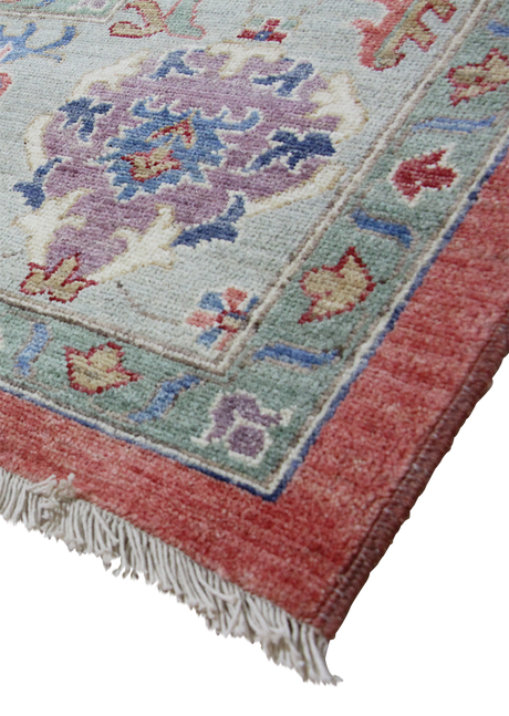 Floral Apple Oushak 9'3" x 11'11"