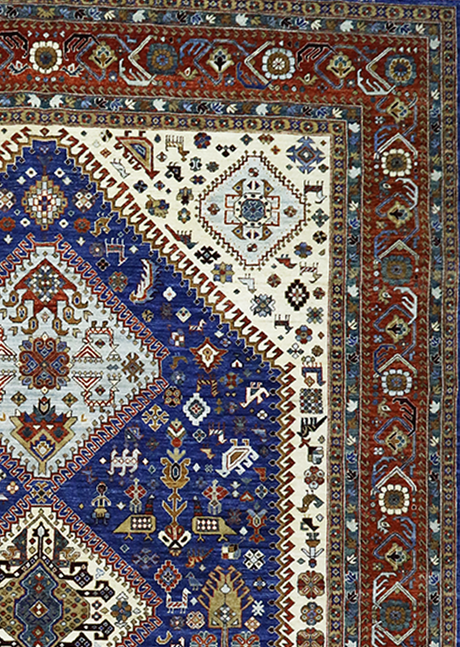 Regal Navy Gabbeh 9'8" x 14'0"