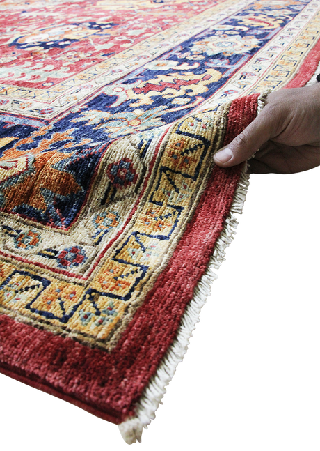 Fire Red Super Kazak 9' 2" x 12'