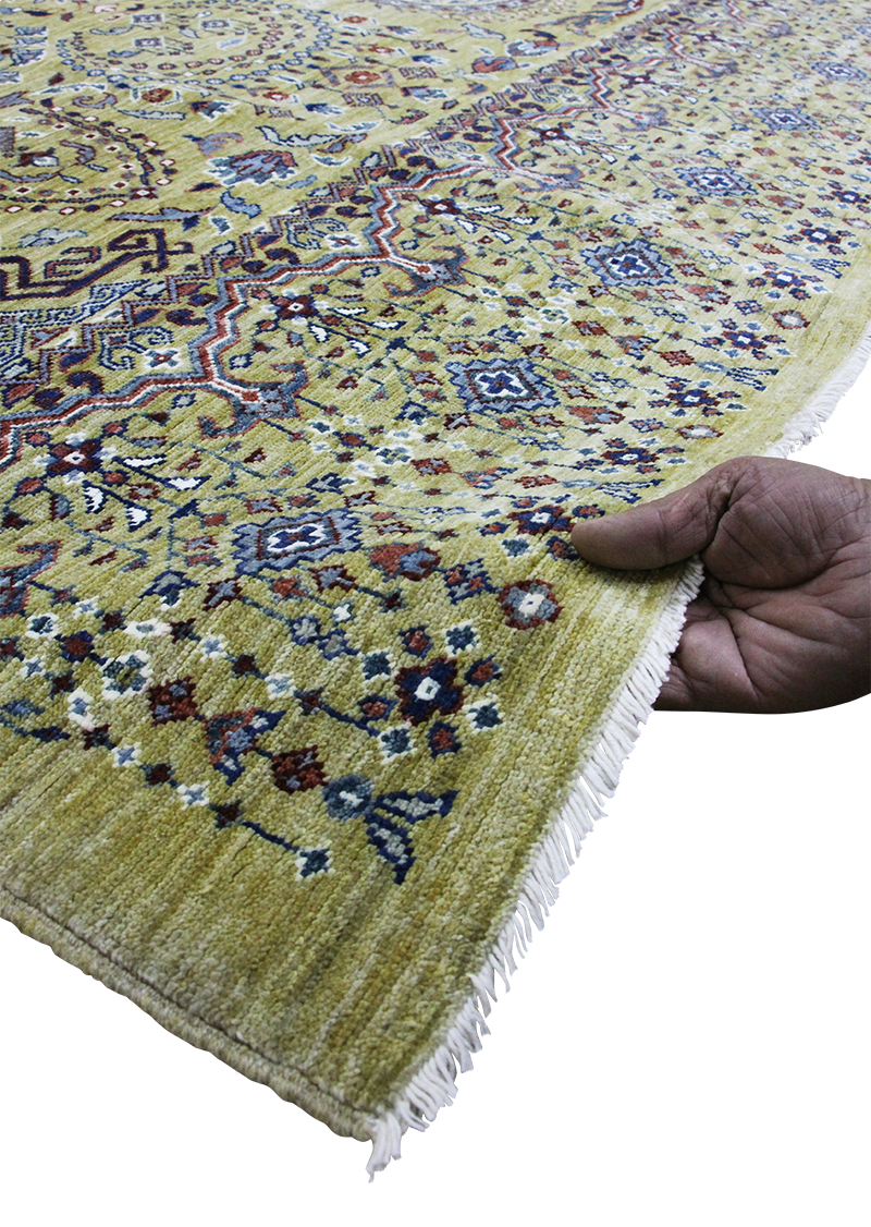 Lime Chobi 9' x 11'11"