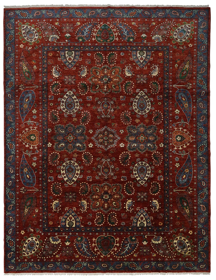 Red Apple Boteh 9'1" x 11'9"