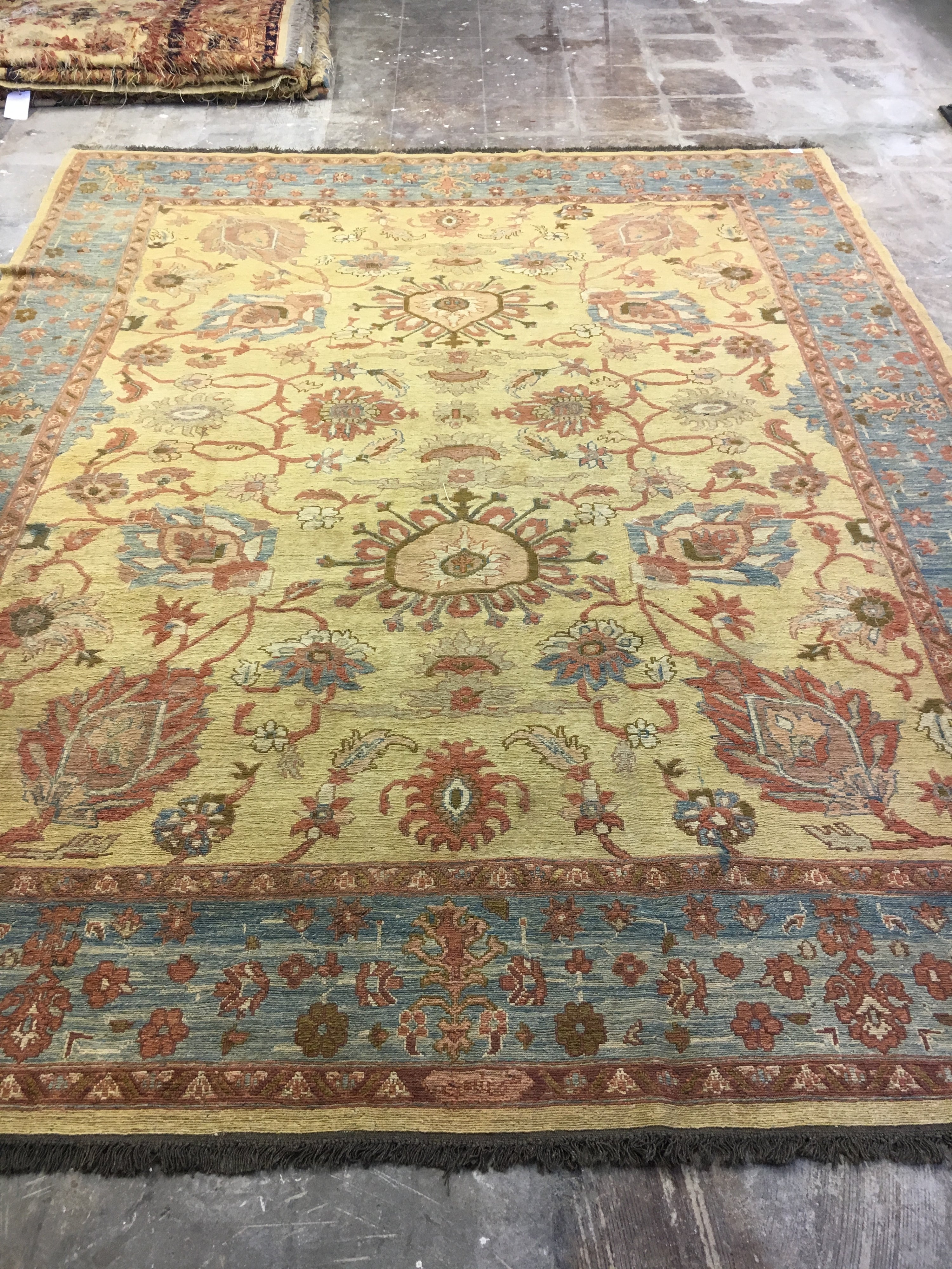 Ocean Sandstone Oushak 7'7" x 9'7"