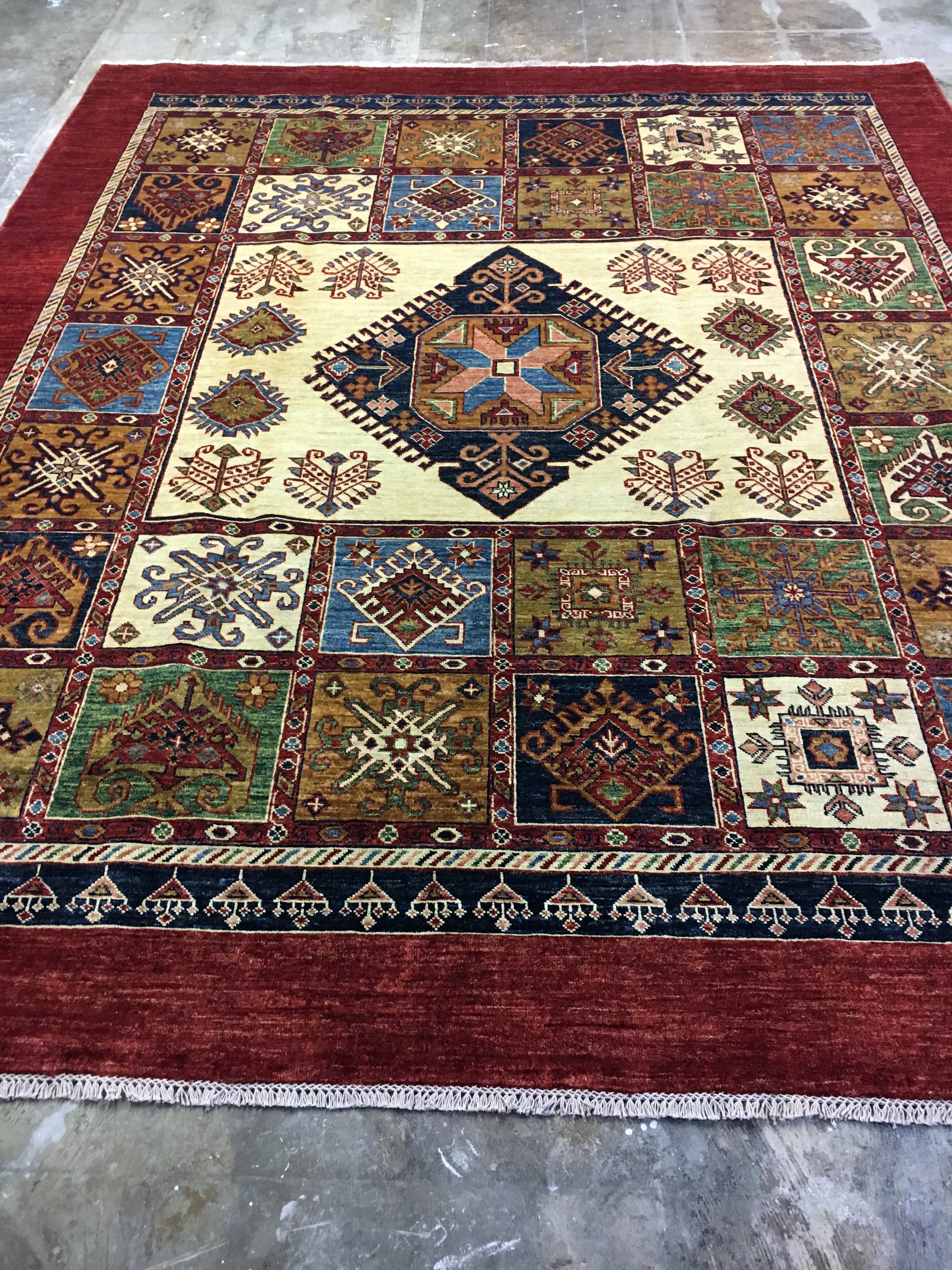 Rose Red Tribal 8'1" x 9'7"