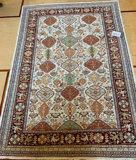 Floral Nocturne Oushak 6'5" x 9'4"