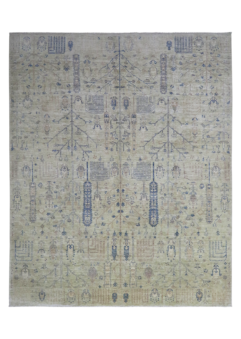 Gray Smoke Tree of Life 7'11" x 9'8"