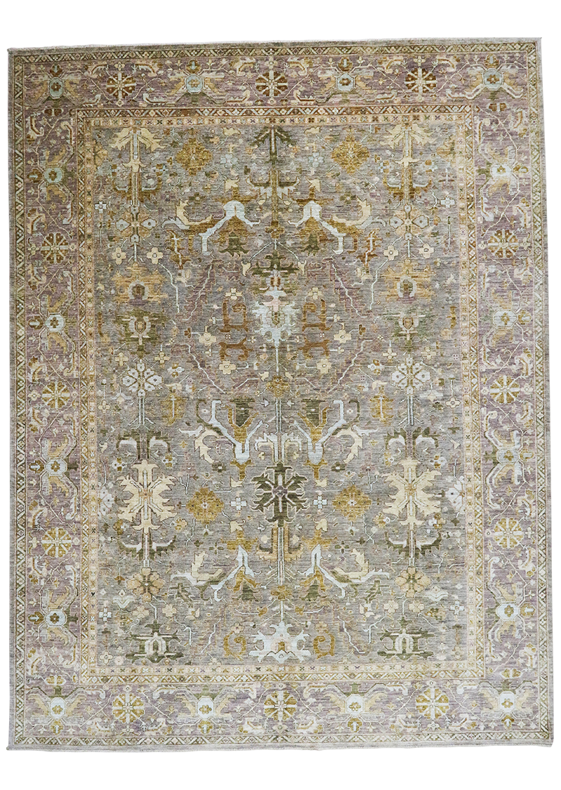 Beige Smoke Serapi 9' 0" x 11' 9"