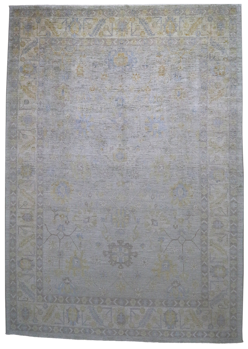 Neutral Mountain Oushak 10'0" x 14'2"