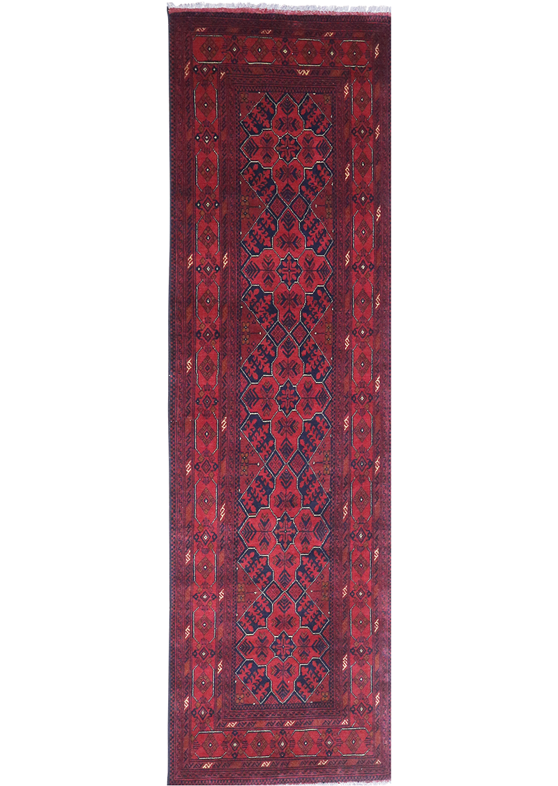 Cardinal Runner Bokara 2'8" x 9'5"