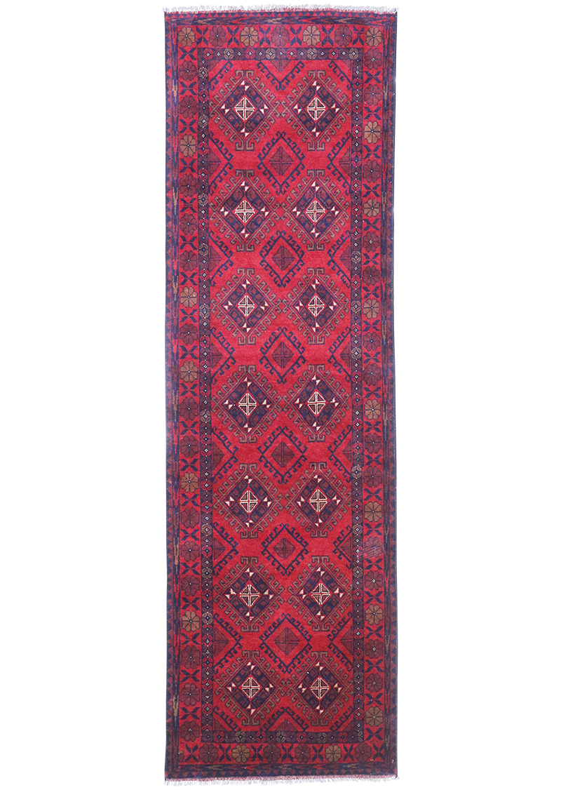 Carnelian Runner Bokara 2'9" x 9'4"