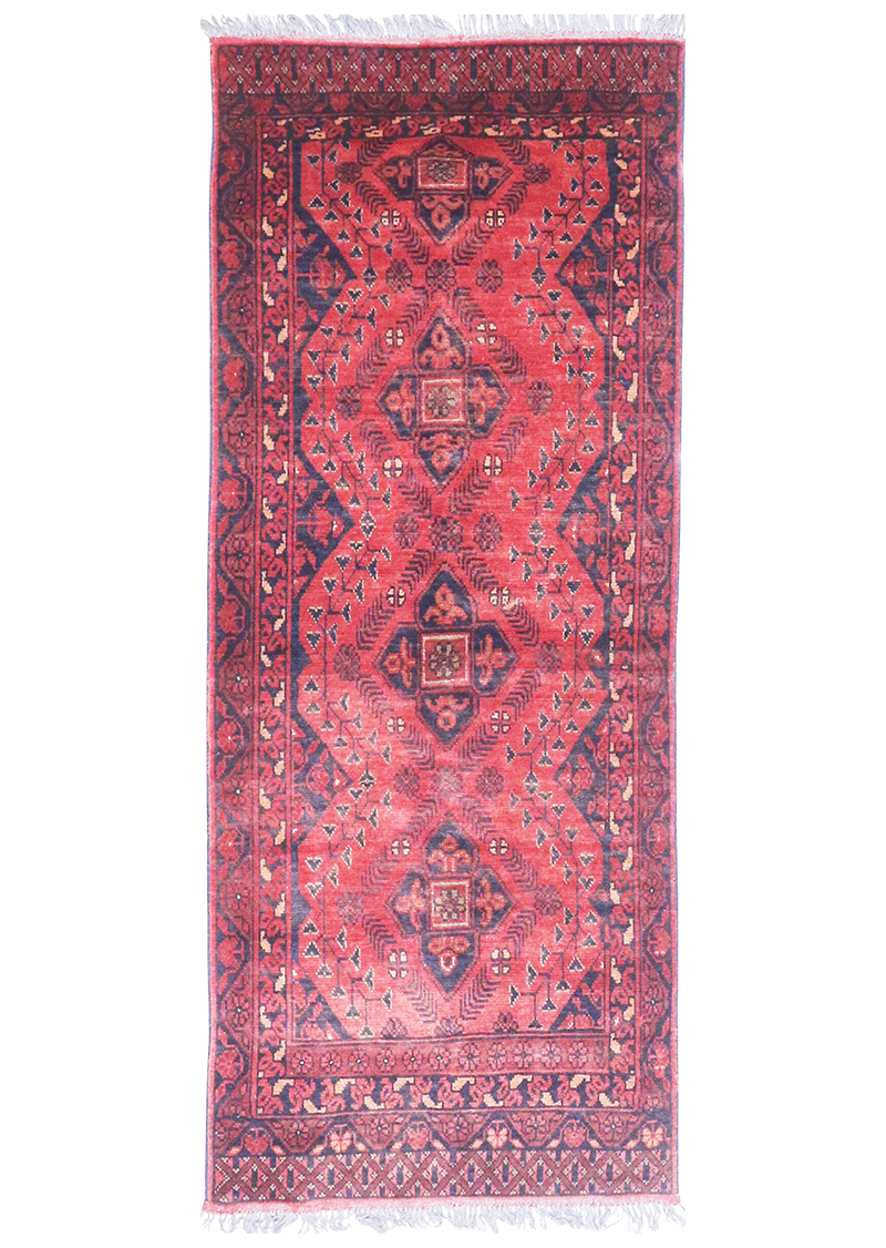 Saffron Runner Bokara 2'6" x 6'4"