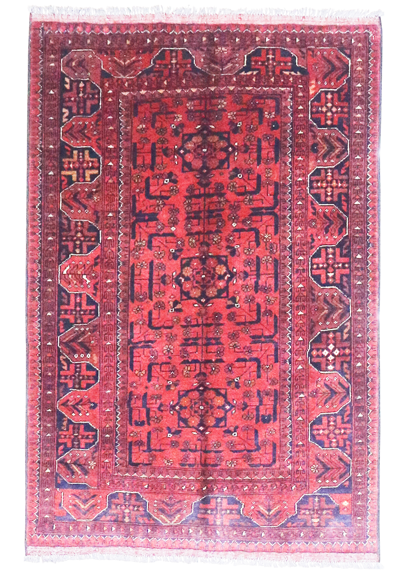 Azure Rose Bokara 3'4" x 5'0"