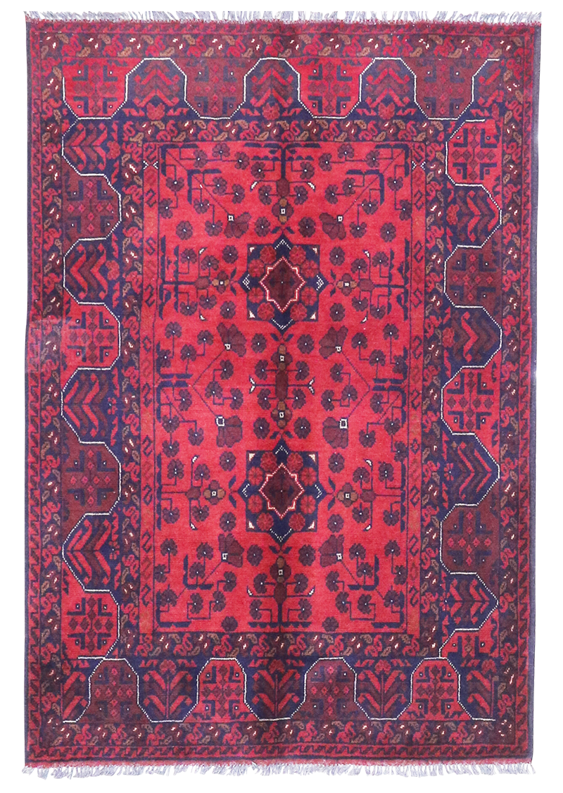 Spinel Red Bokara 3'4" x 4'9"
