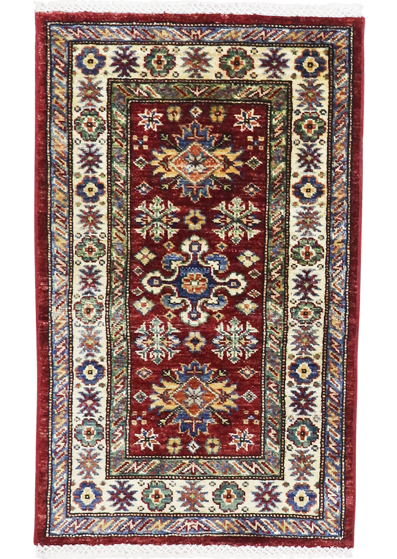 Rose Red Super Kazak 2' x 3'3"