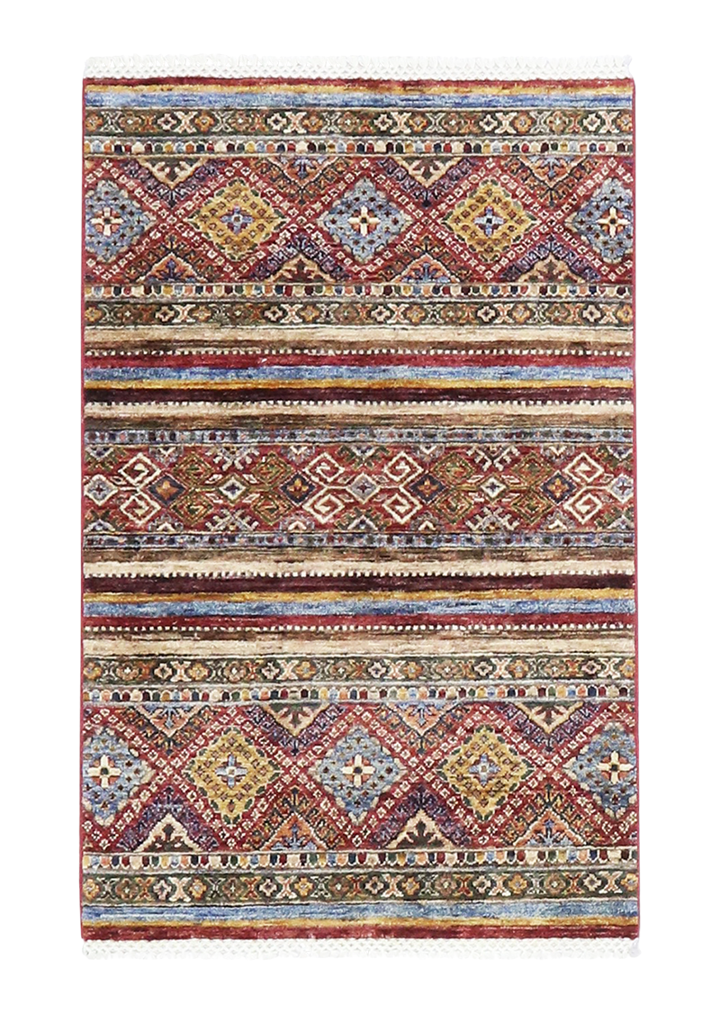 Multicolored Spinel Khorjin 2'8" x 4'3"