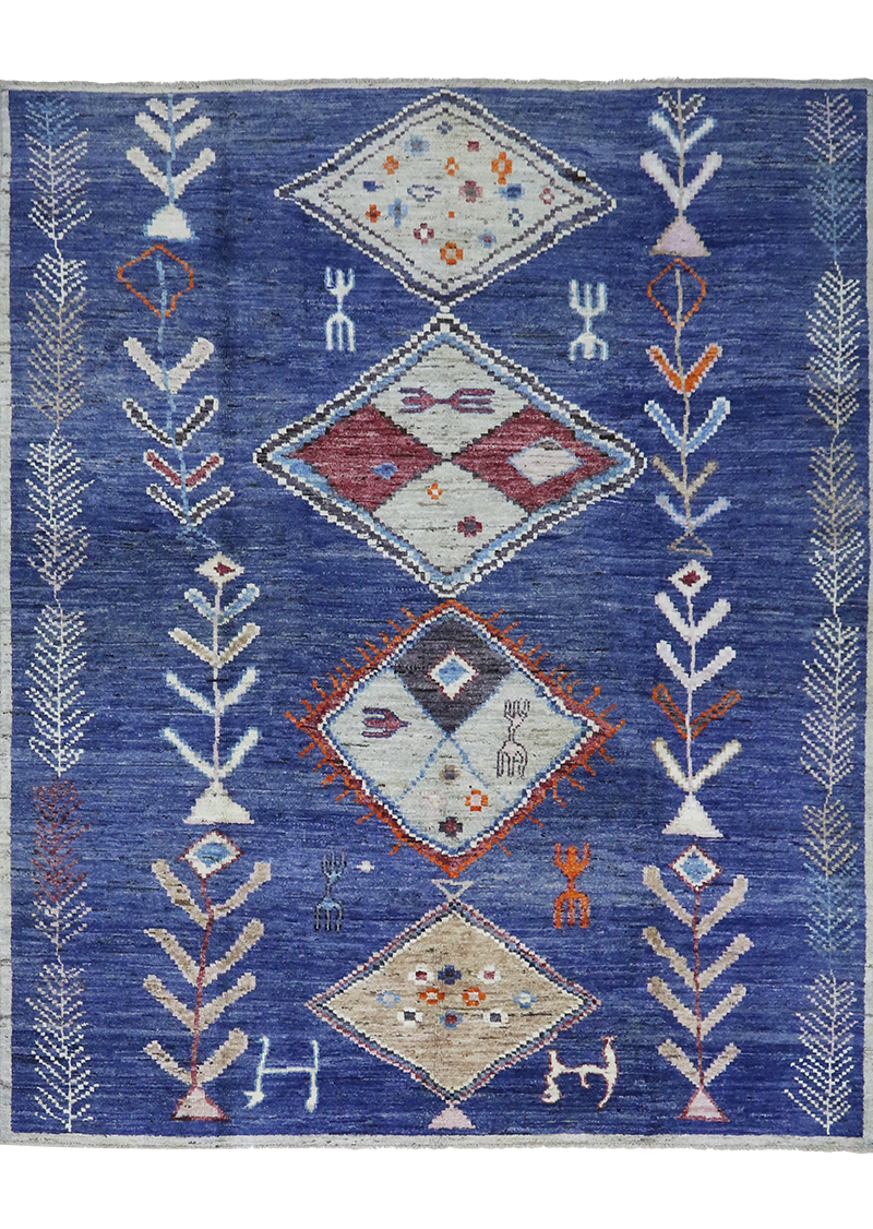 Sapphire Ocean Tribal 7'9" x 9'7"