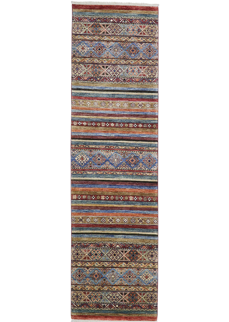 Colorful Horizon Tribal 2' 9" x 9' 11"
