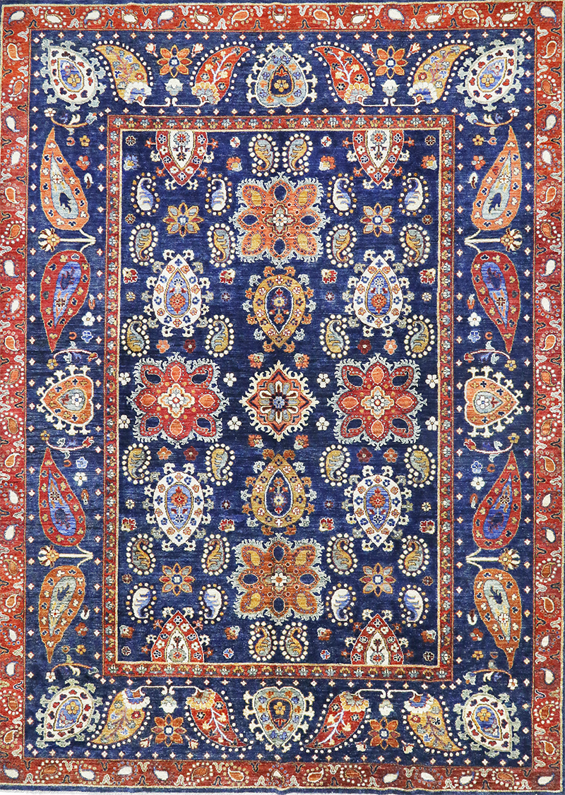 Ultramarine Sunset Chobi 9' 1" x 12' 7"