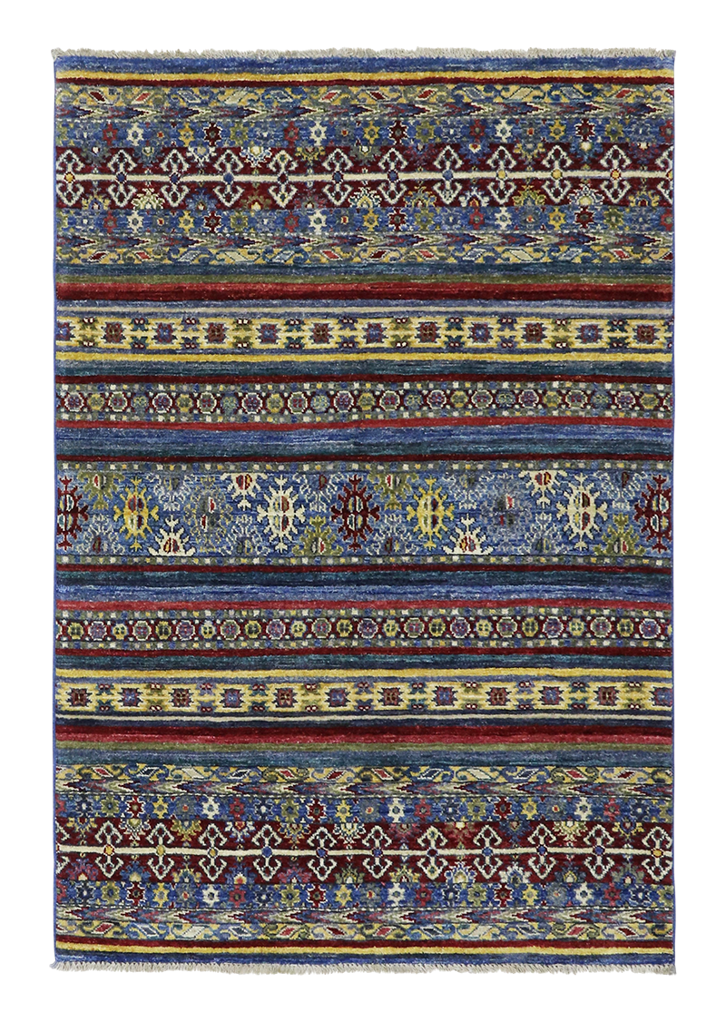 Multicolor Horizon Khorjin 3'4" x 4'11"