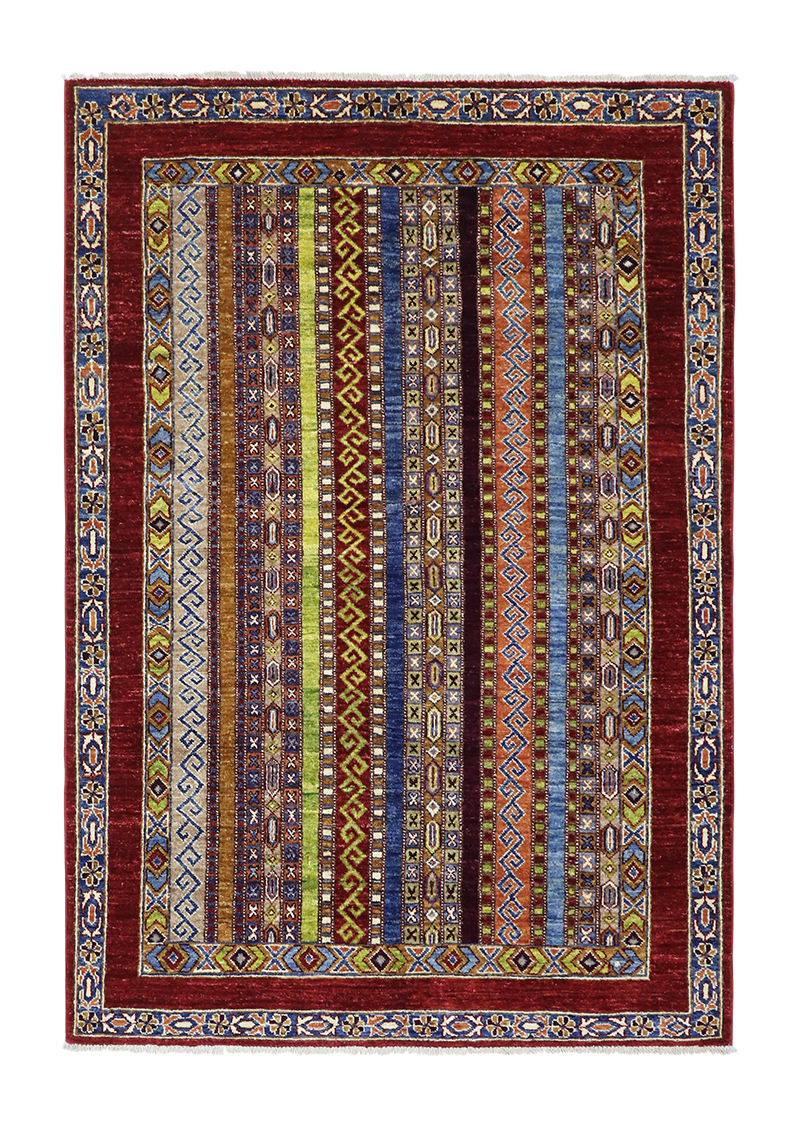 Vertical Sunset Khorjin 4'2" x 5'11"