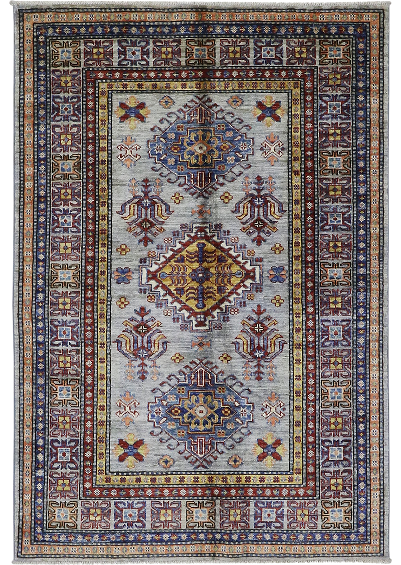 Venus Gray Super Kazak 3'3" x 4'11"