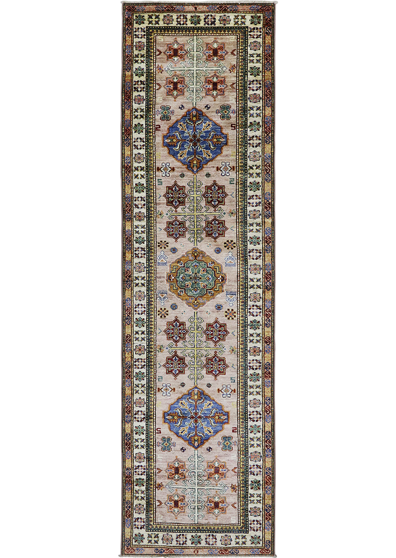 Sandstone Runner Super Kazak 2'6" x 9'0"