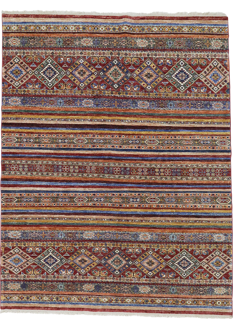 Striped Jasper Super Kazak 5'11" x 7'7"