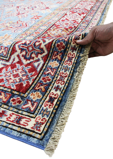 Sky Blue Super Kazak 5'6" x 8'2"