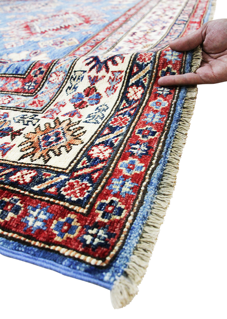 Sapphire Blue Super Kazak 5'0" x 7'1"