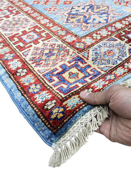 Armenian Azurite Super Kazak 3'11" x 6'2"