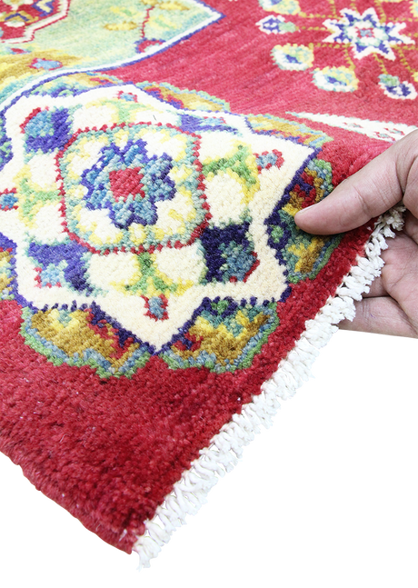 Brilliant Ruby Yak Kash 4'0" x 6'4"