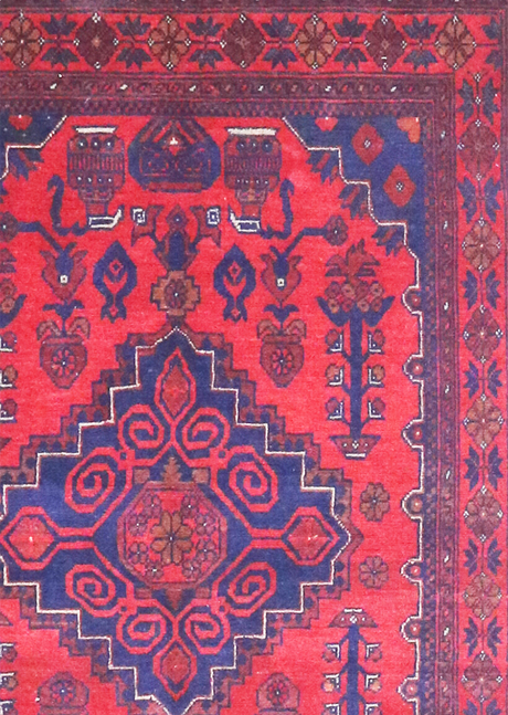 Sapphire Fire Bokara 3'4" x 4'10"