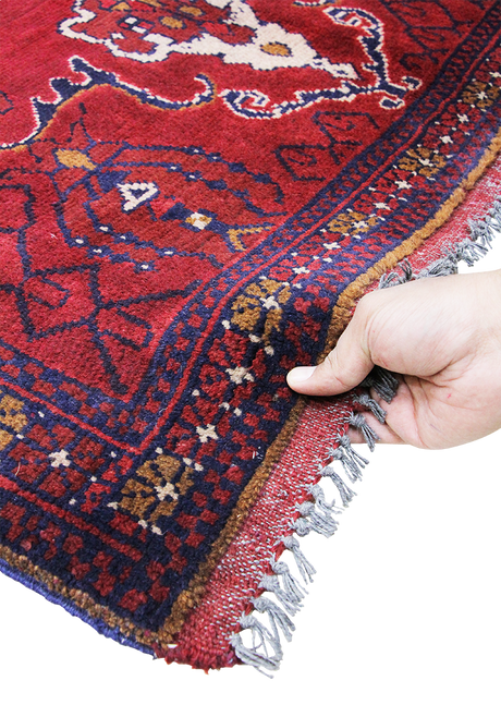 Jasper Red Bokara 3'4" x 5'2"