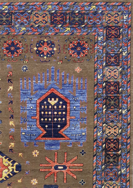 Acorn Brown Tribal 8'3" x 9'10"