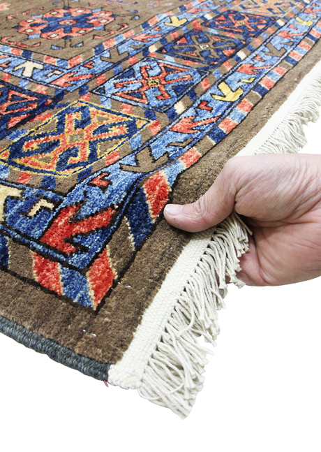 Acorn Brown Tribal 8'3" x 9'10"