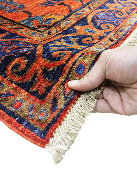 Brilliant Topaz Sarouk 5'0" x 6'6"