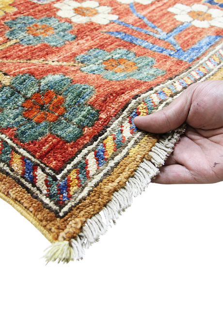 Floral Topaz Mughal 6'9" x 9'6"