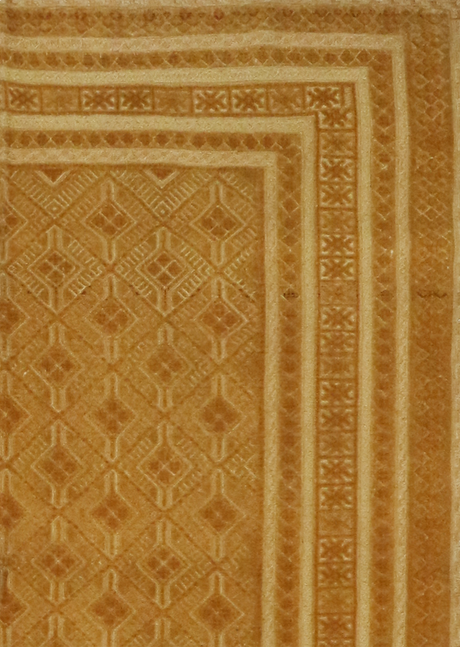 Yellow Diamond Kilim 4'10" x 6'2"