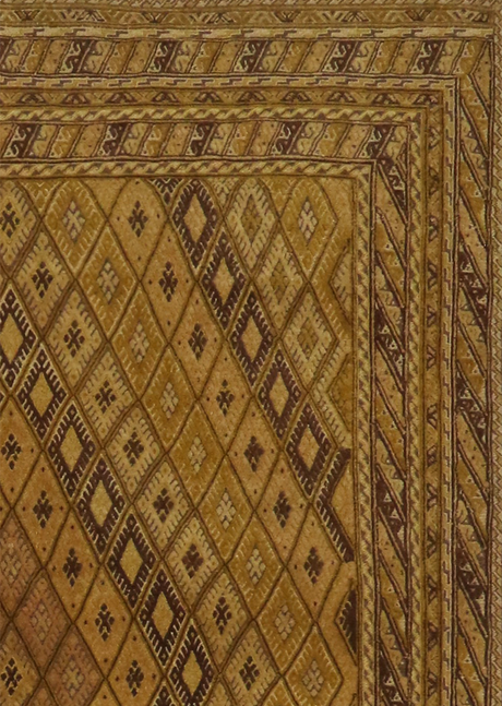 Amber Diamond Kilim 5'1" x 6'6"