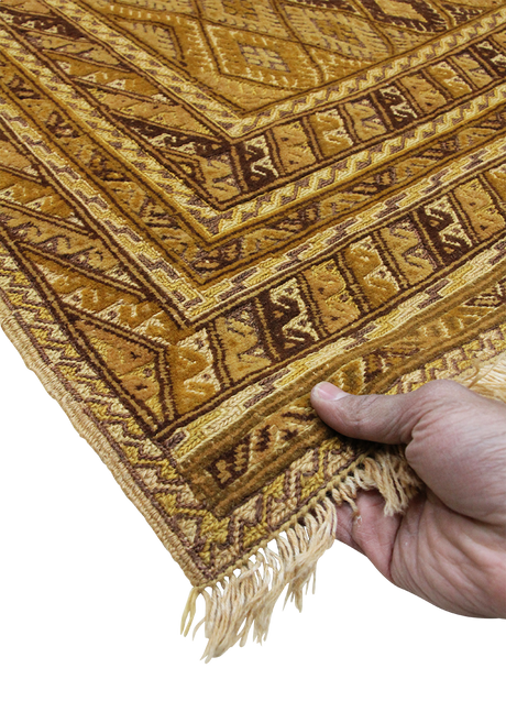 Amber Diamond Kilim 5'1" x 6'6"