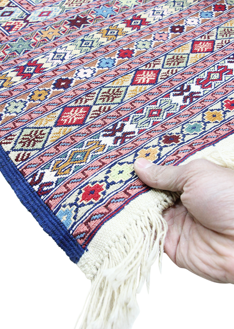 Multicolor Sunset Suzani 4'4" x 6'4"