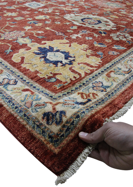 Floral Marron Serapi 9' 1" x 11' 7"