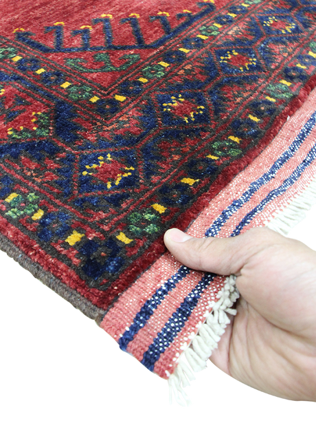 Cranberry Fire Tribal 3'2" x 6'6"