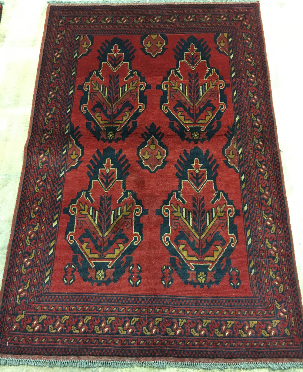 Saffron Red Surkh 3'2" X 4'10"