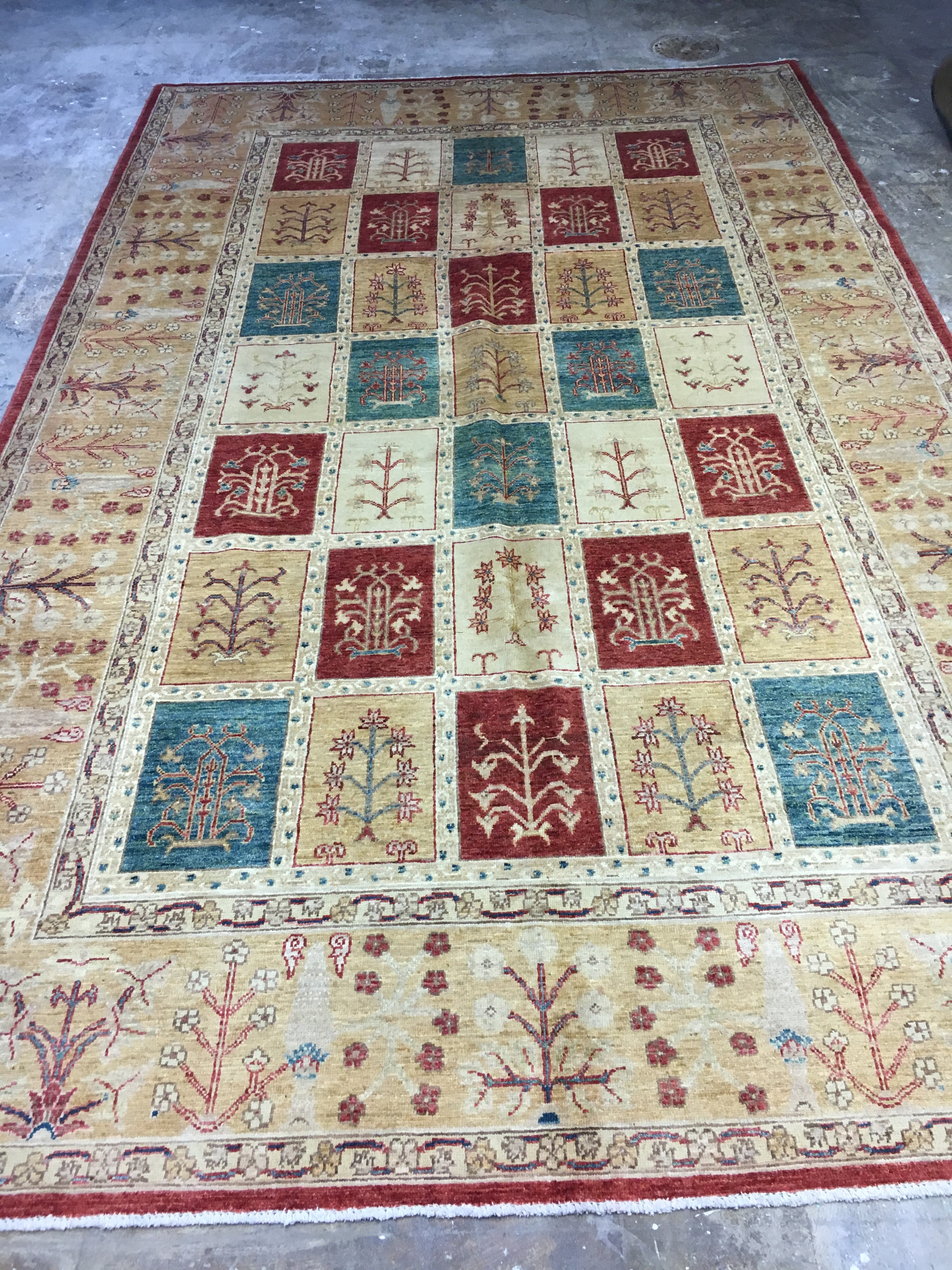 Super Kazak - Tree Pattern | 6'8" x 10'9"